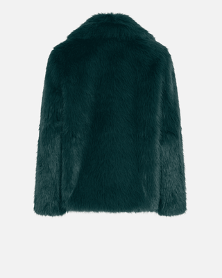 Ardea Fur Coat in Green